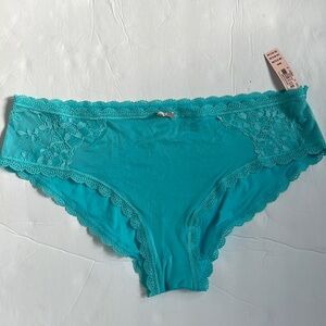 Victoria’s Secret aqua hiphugger panty